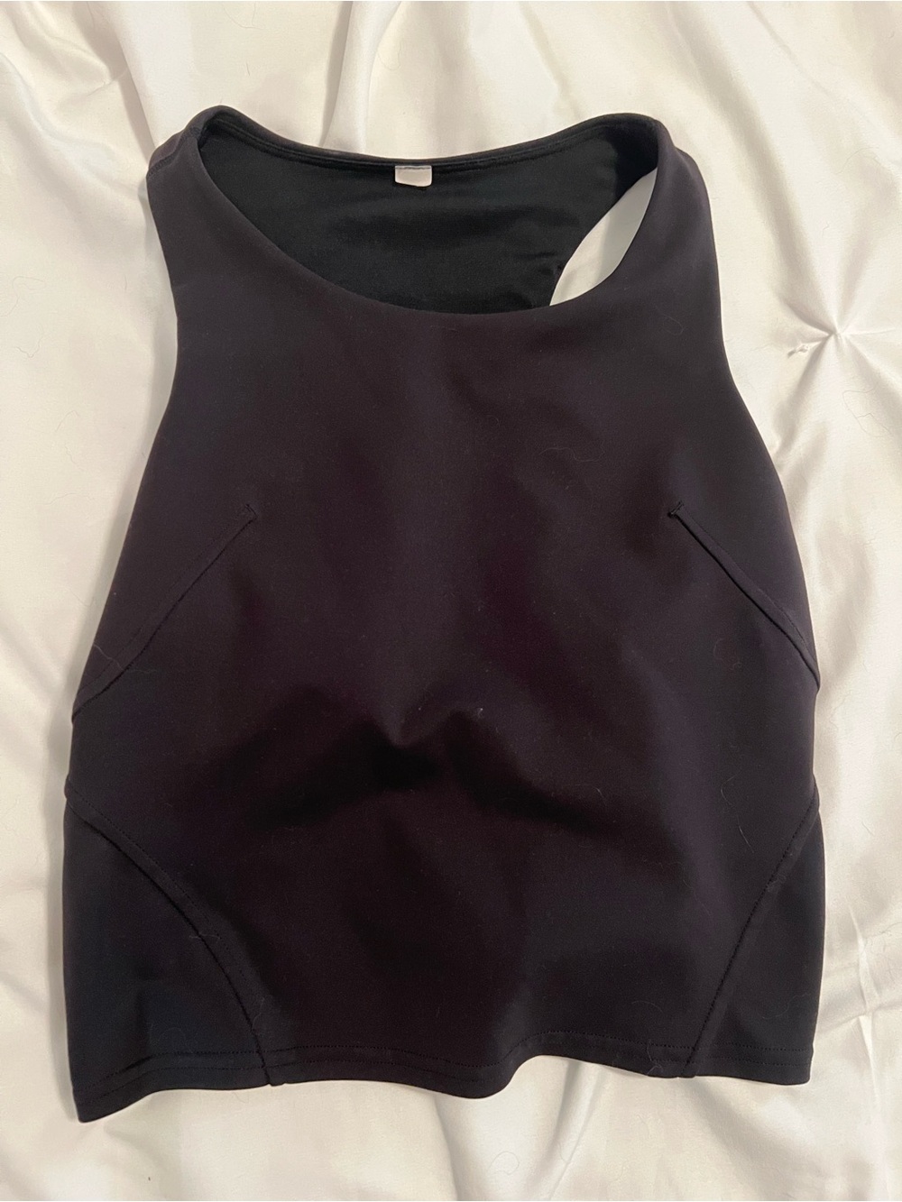 lululemon athletica Black High-Neck Racerback Tank